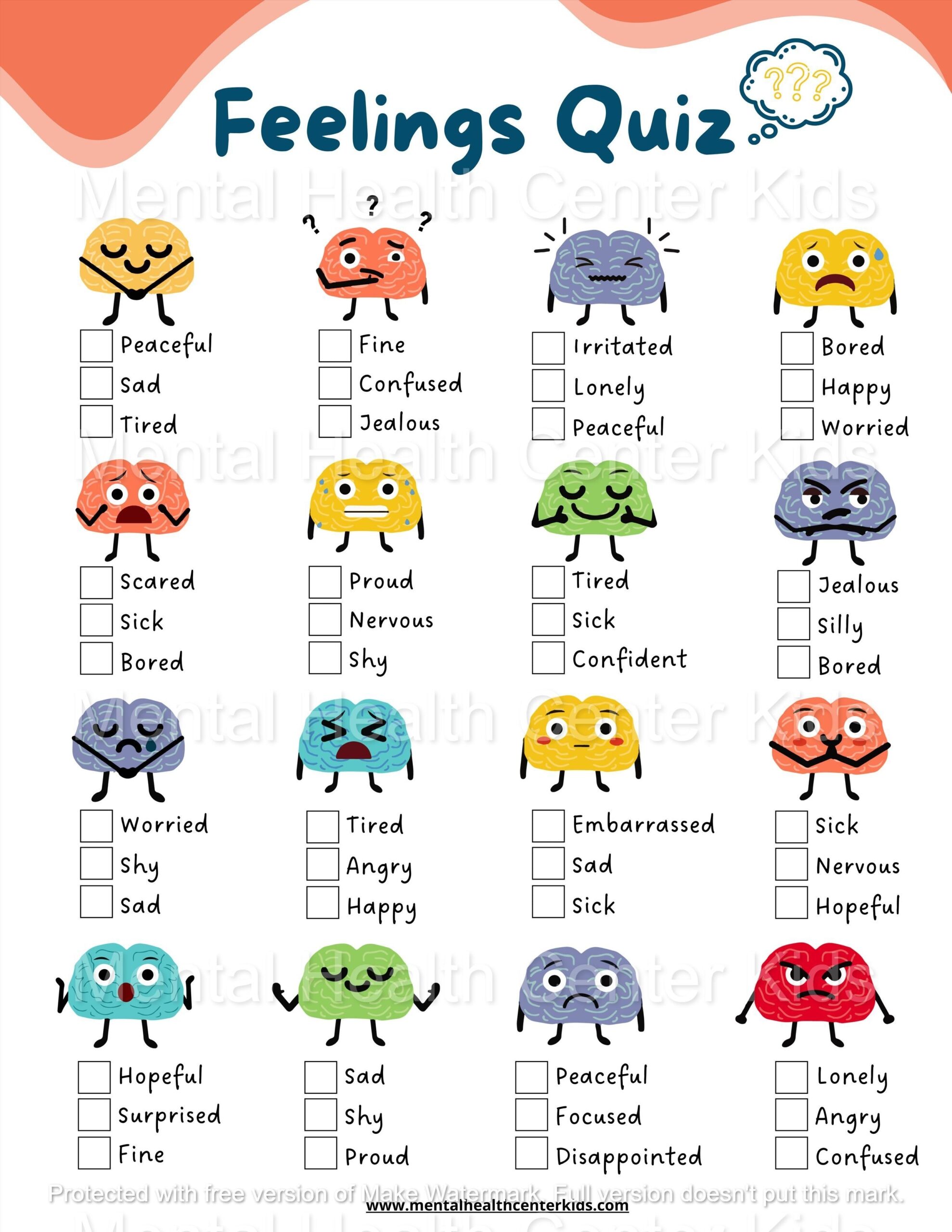 832 Feelings Emotions English ESL Worksheets Pdf Doc Worksheets 