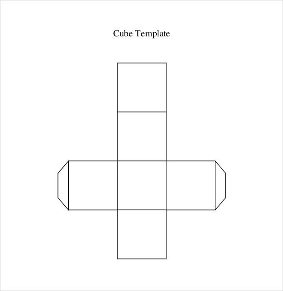 9 Paper Cube Templates Free Sample Example Format Download 
