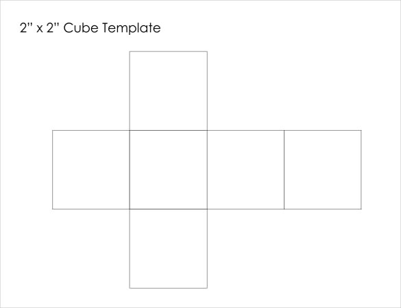 9 Paper Cube Templates Free Sample Example Format Download 