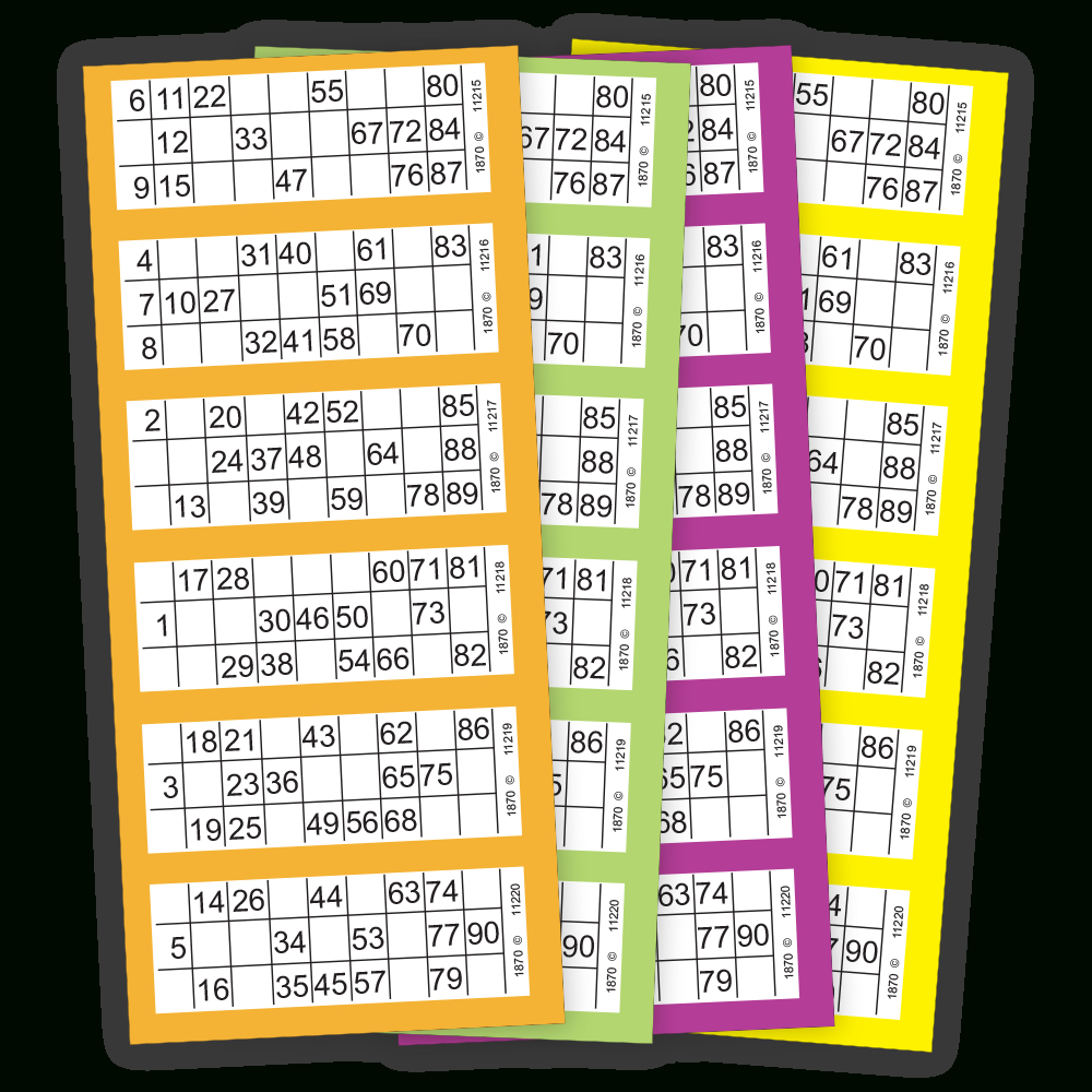 90 Number Bingo Paper Arrow International Printable Bingo Cards