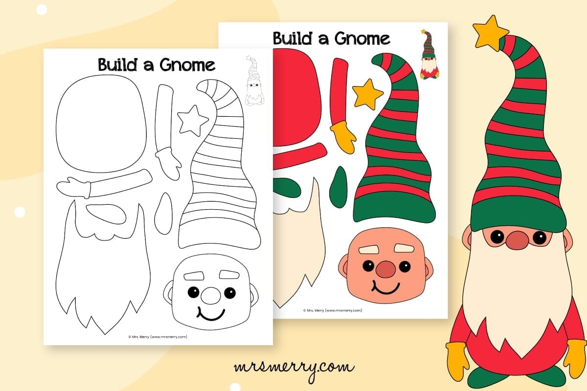 free printable gnome templates