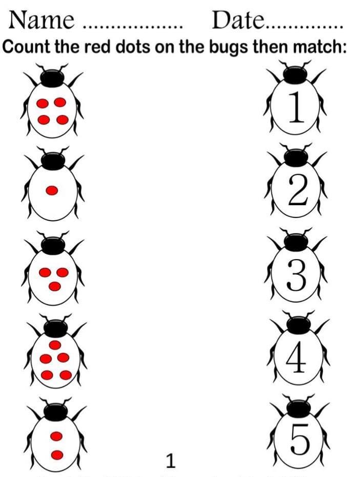 worksheets for 3 year olds free