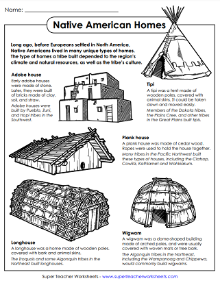 american history worksheets