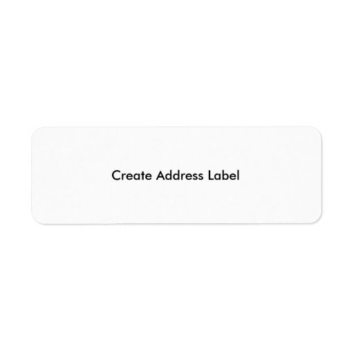 Address Label Create Make Your Own Address Labels Zazzle