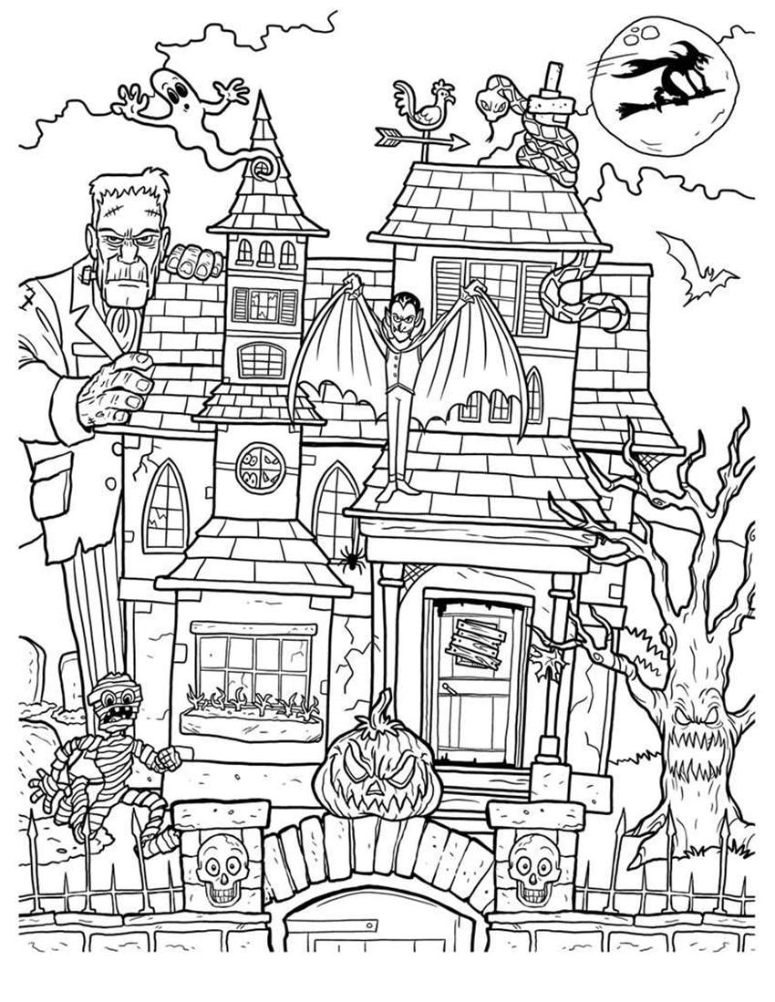 House Coloring Pages Printable