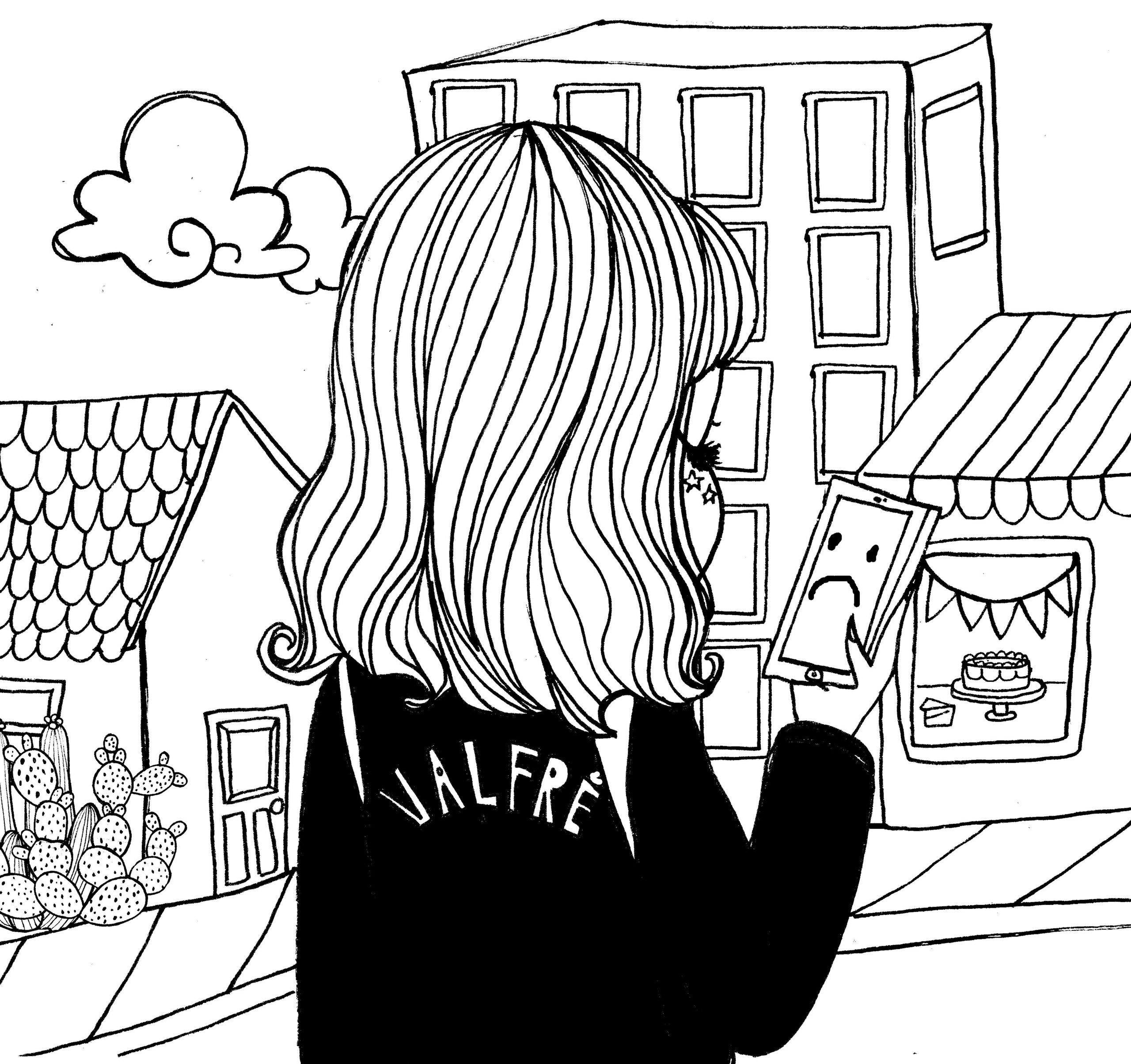 Cute Aesthetic Coloring Pages