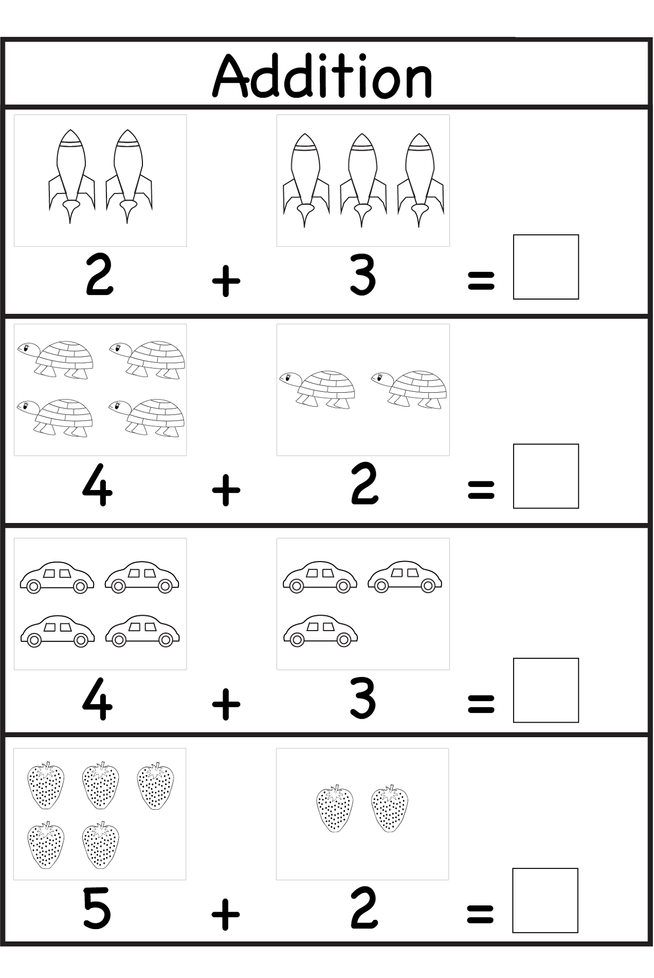 Age 3 Beginner Worksheets For 3 Year Olds