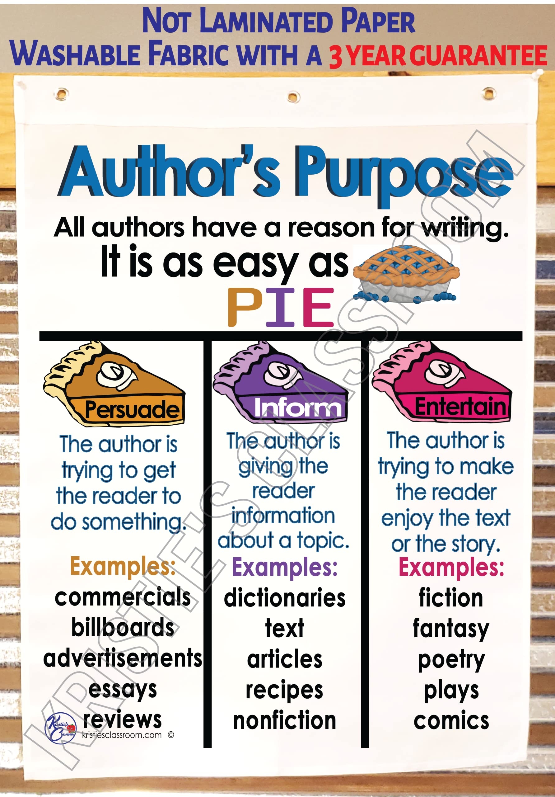 author purpose worksheets