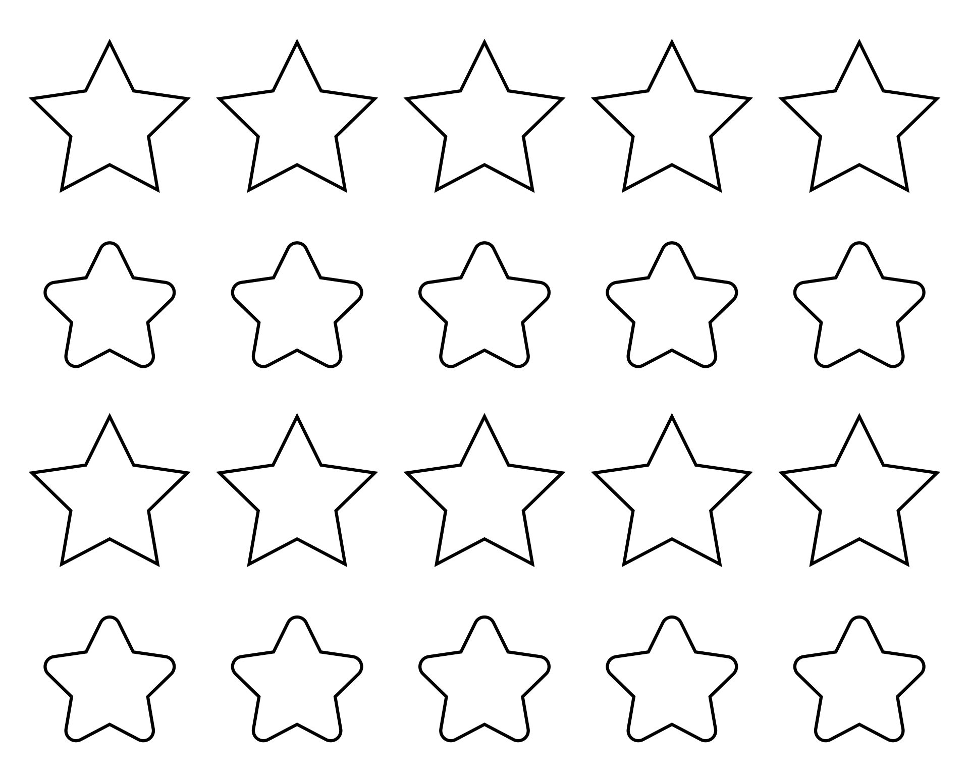 american flag stars template free