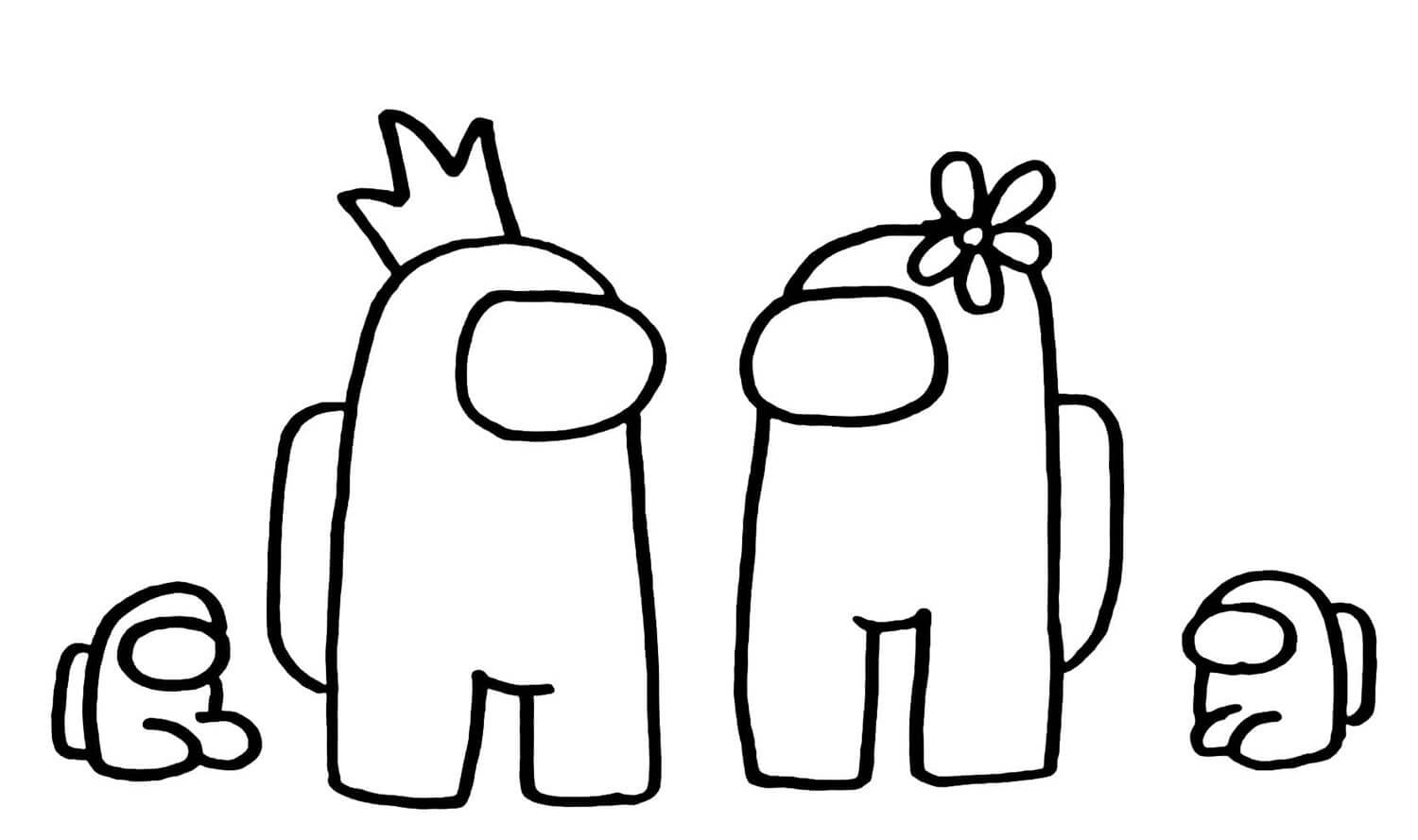 Among Us 17 Coloring Page Free Printable Coloring Pages For Kids