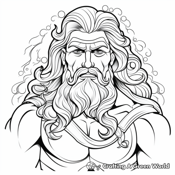 Ancient Greek Gods Coloring Pages Coloring Pages Lights Crystal