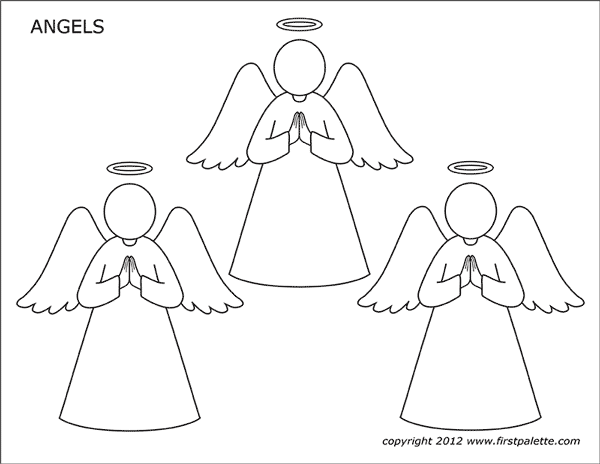 Angel Printable Template Free Printable Papercraft 57 OFF