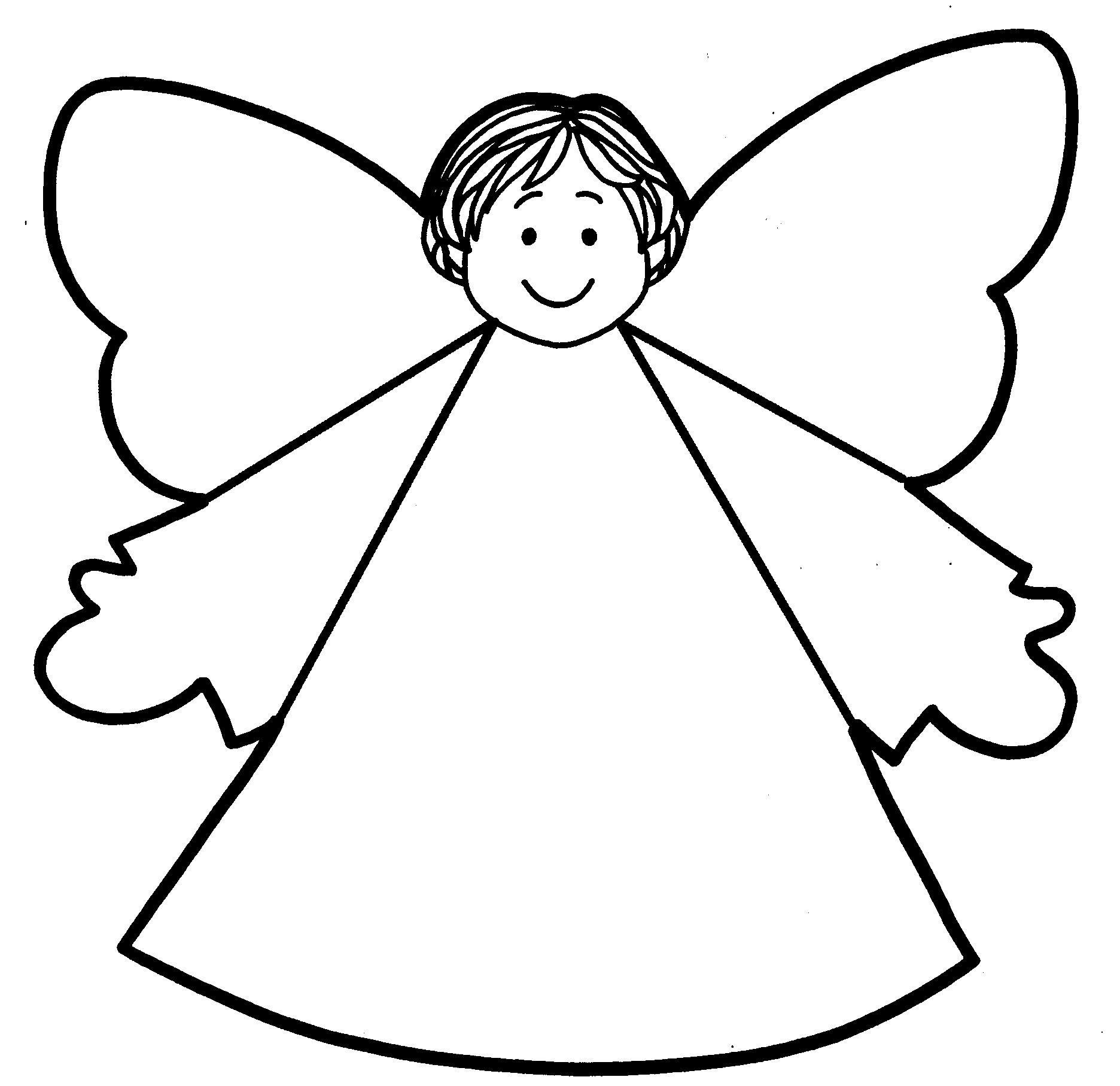 free printable angel printables