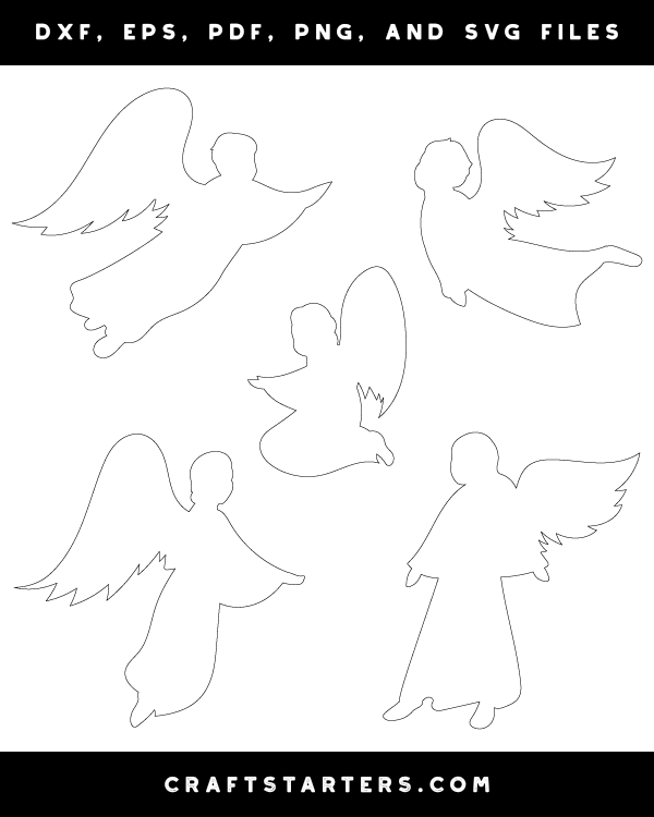 Angel Templates Free Printable Pdf