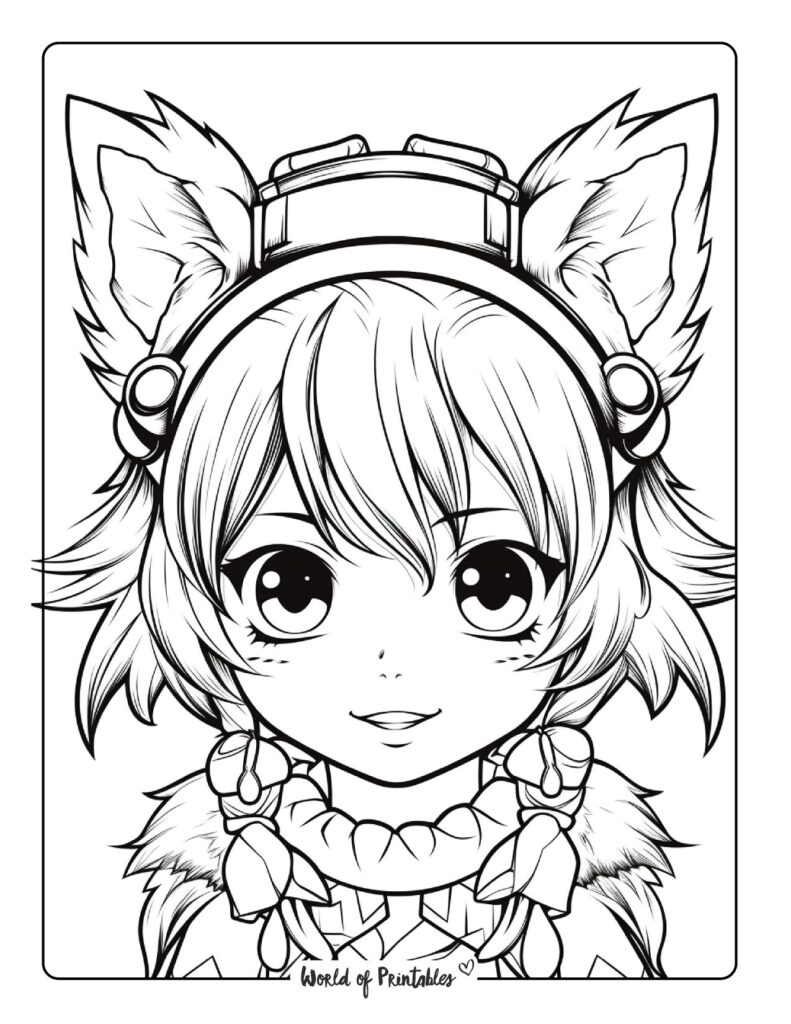Anime Coloring Pages Printable For Kids Share More Than 83 Coloring 