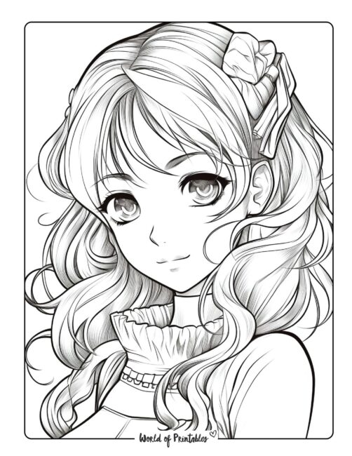 Anime Girl Coloring Pages For Adults Cheapest Factory Futuros
