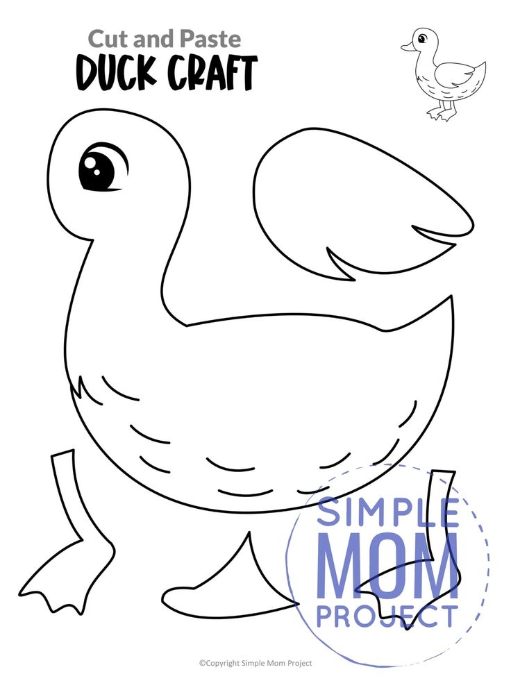 Are You Looking For A Run Printable Paper Duck Craft To Do With Your 