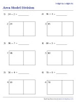 Area Model Multiplication Worksheets Math Monks Worksheets Library