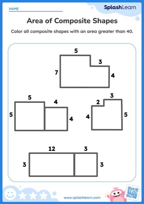 composite area worksheet