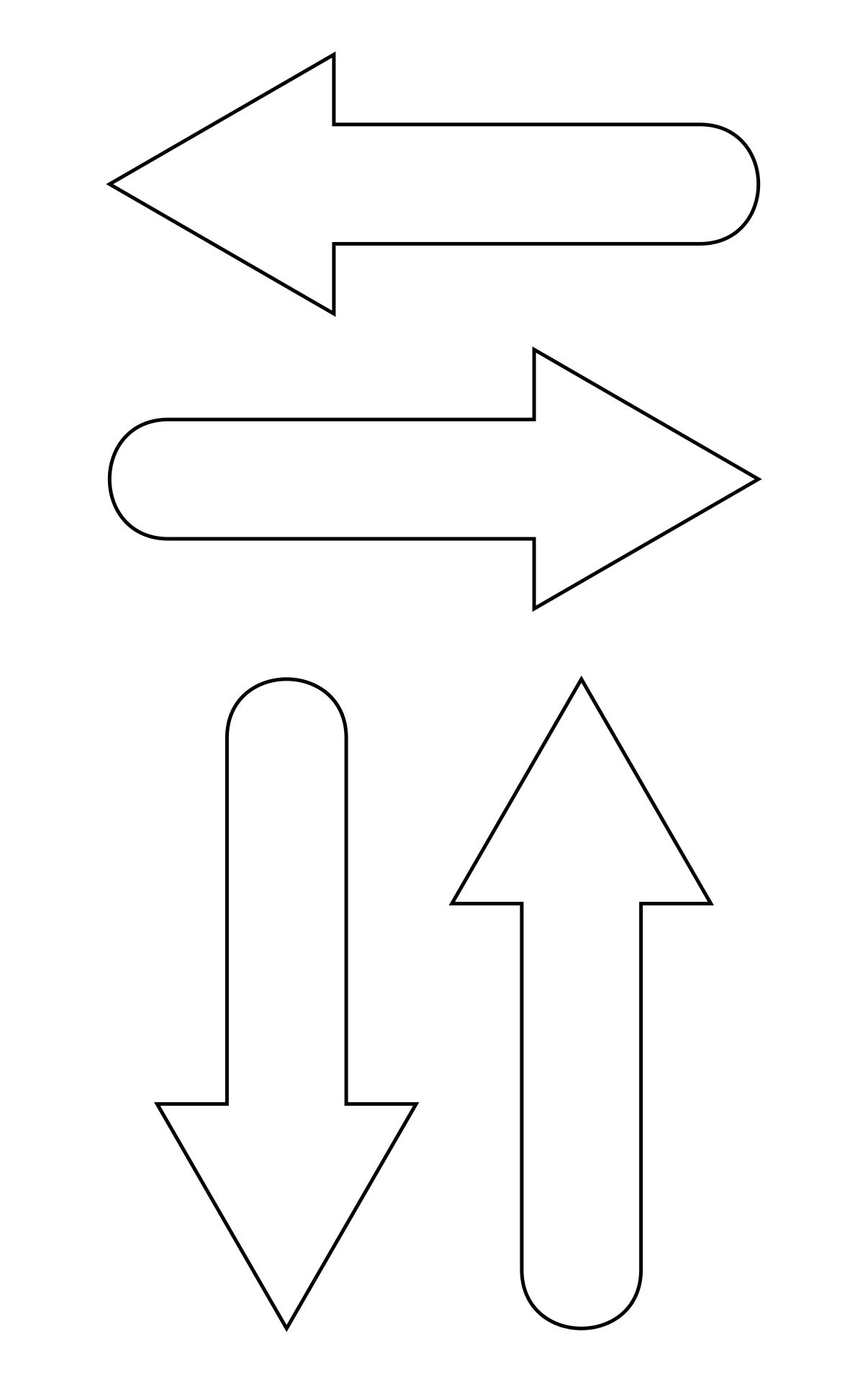free printable arrow patterns