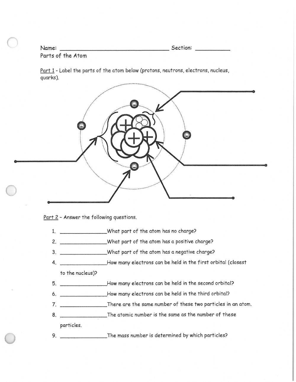 atom worksheet