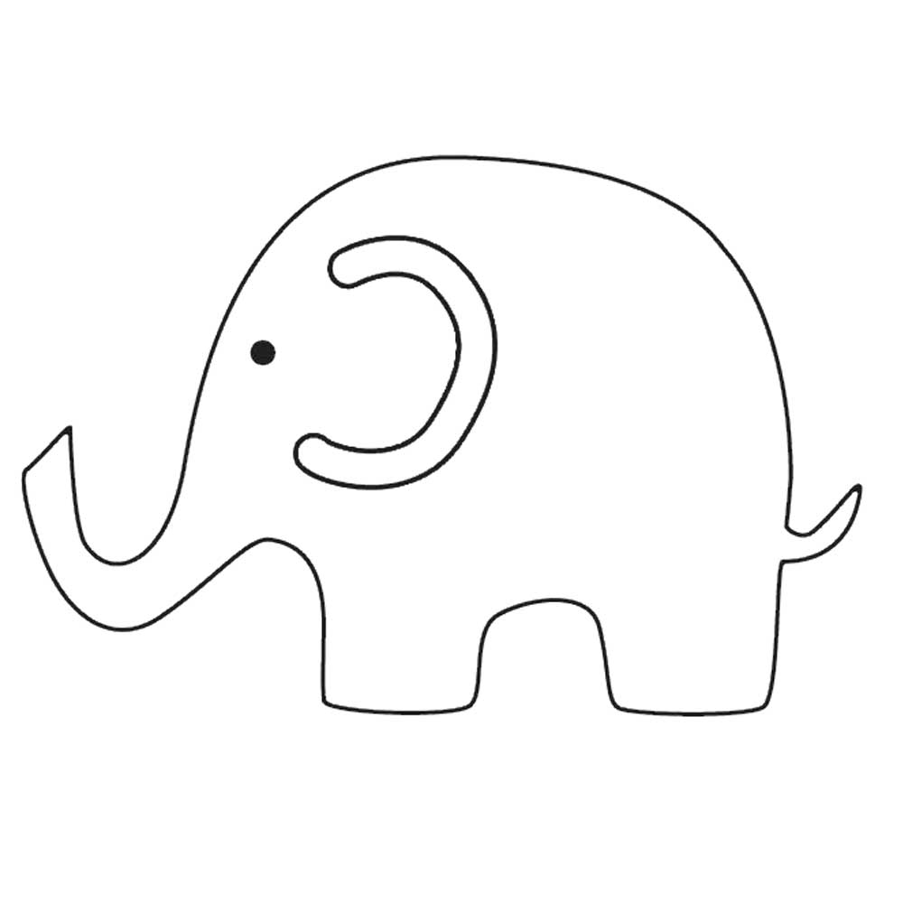 Baby Elephant Clipart To Print Clipground