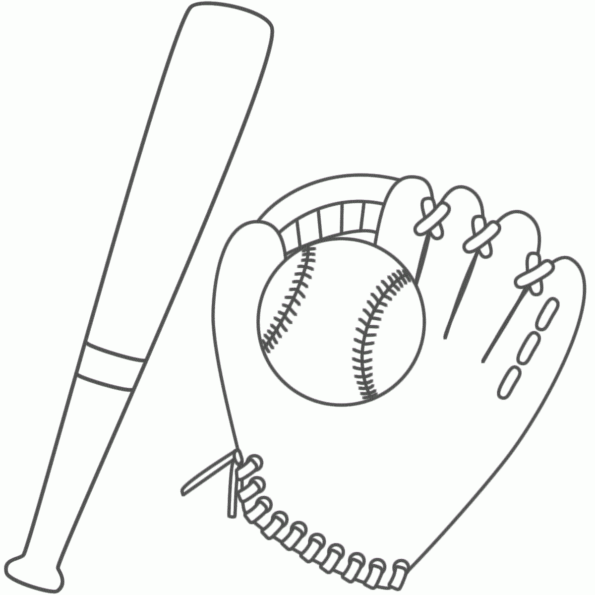 printable baseball pictures to color