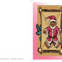 small printable christmas cards