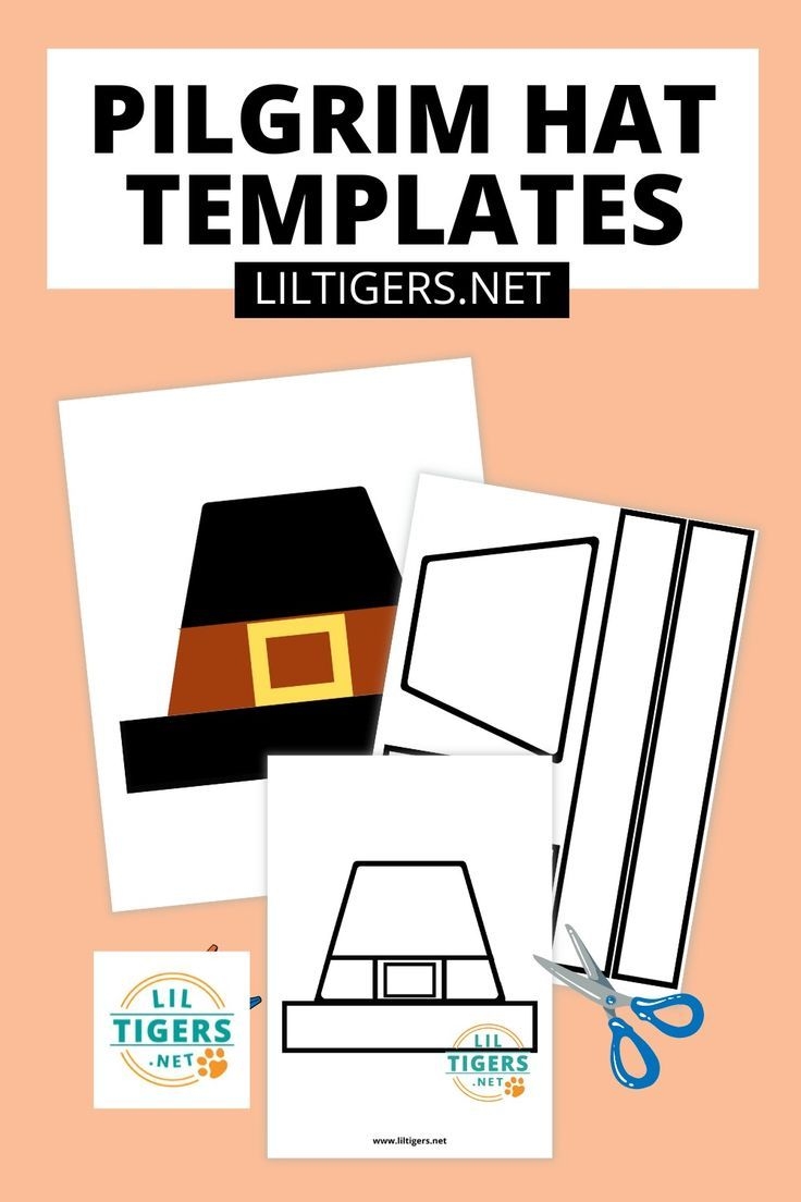 free printable pilgrim hat template