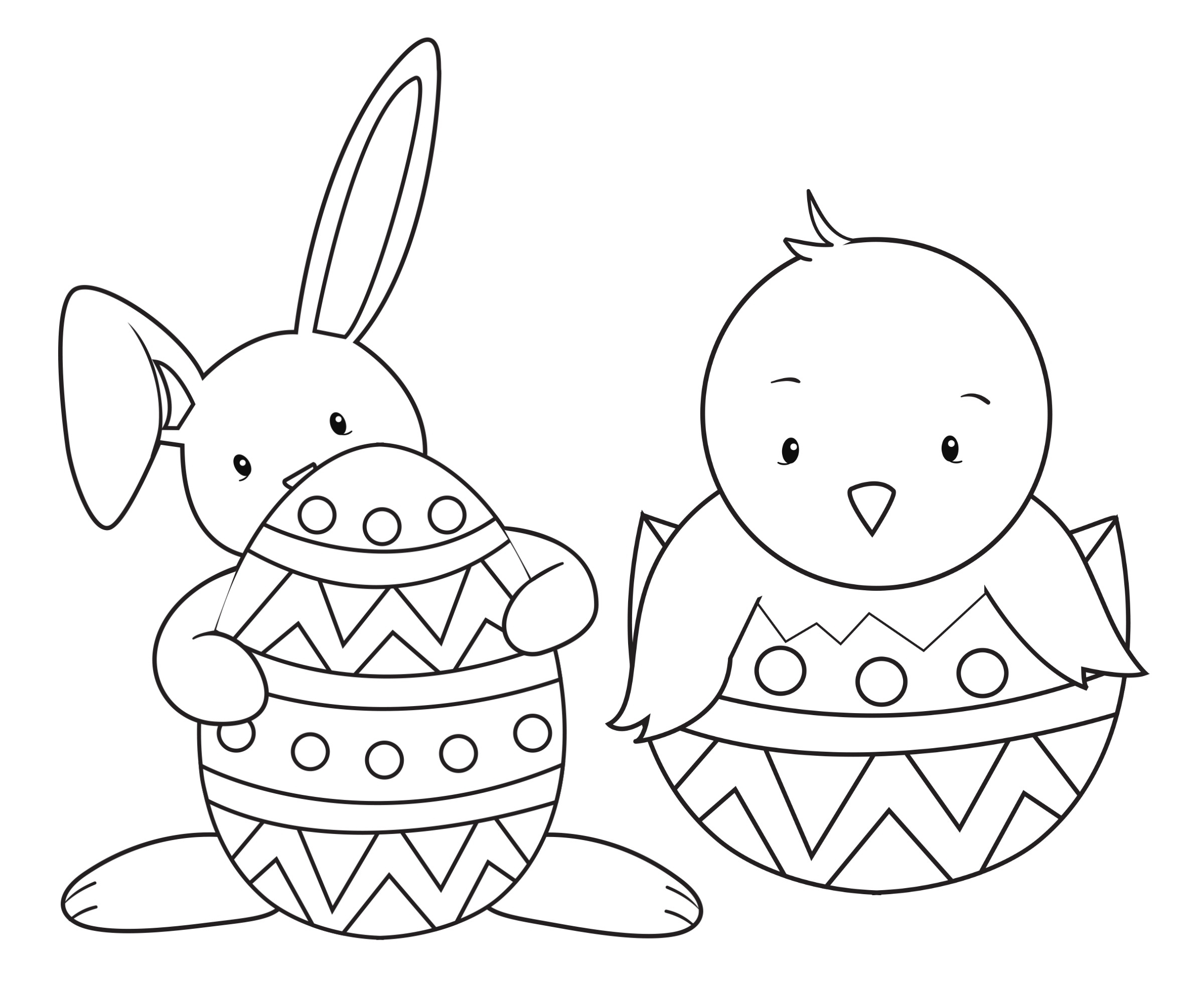 easter free coloring pages printable