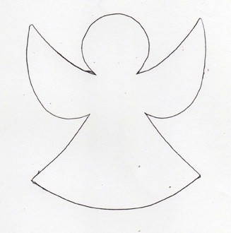 Best Angel Template Printable Free Tara Blog