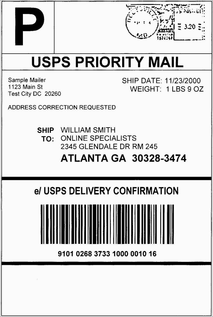 Best Of Free Printable Shipping Label Template Best Of Template With