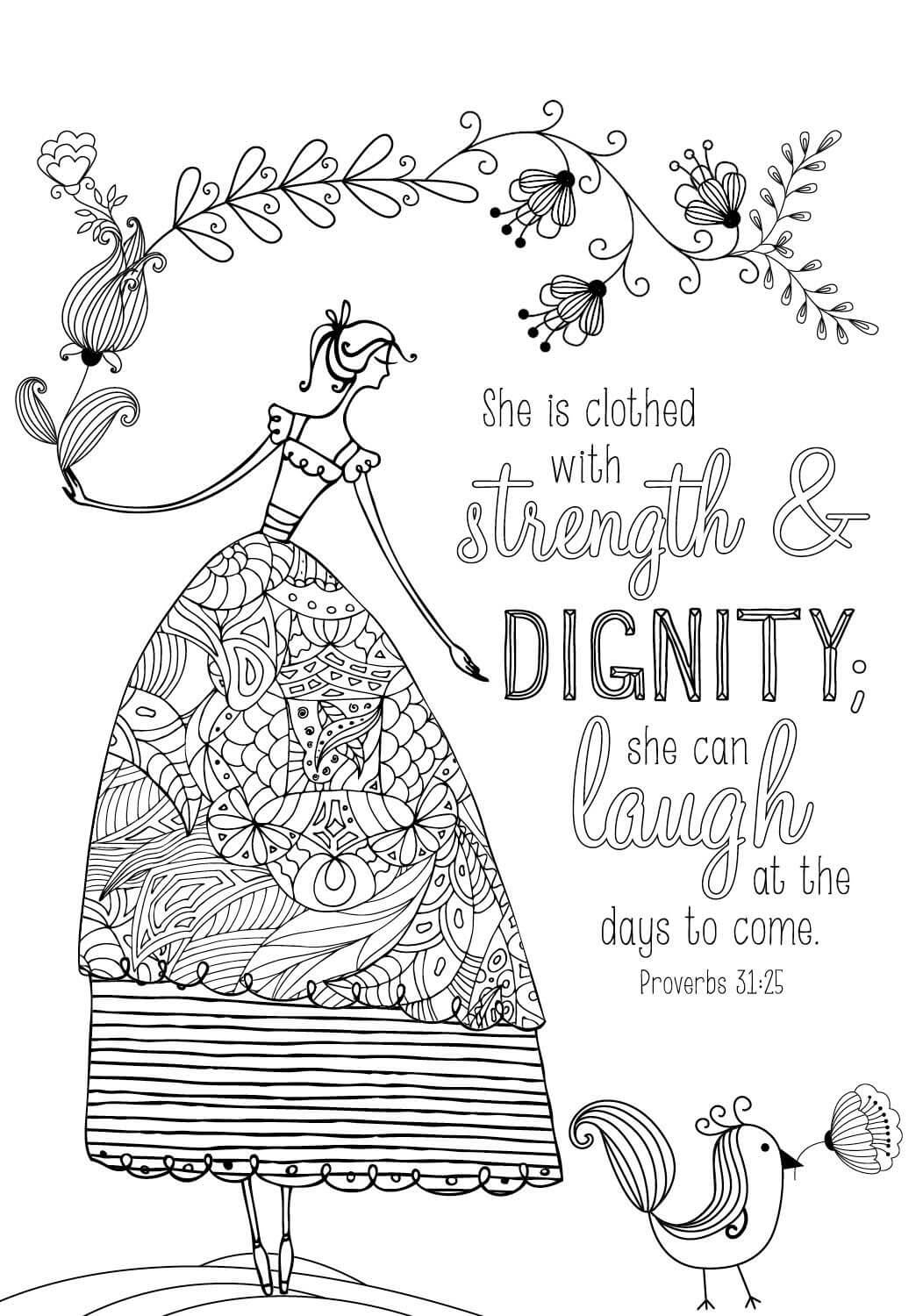 free coloring pages bible verses