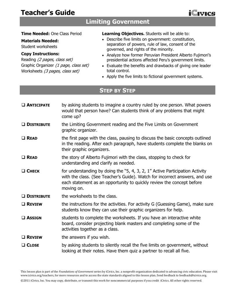 Bill Of Rights Worksheet Answer Key Db excel