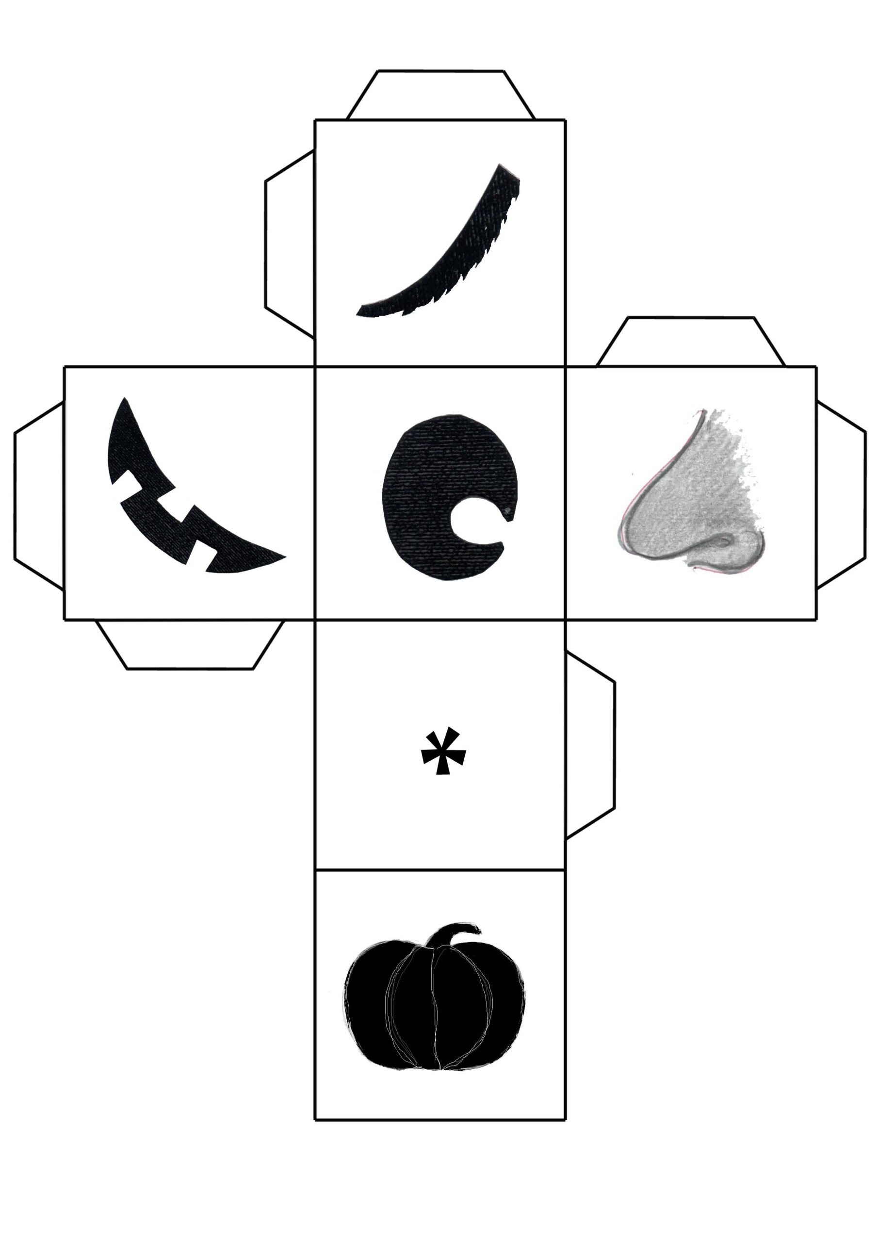 blank dice printable