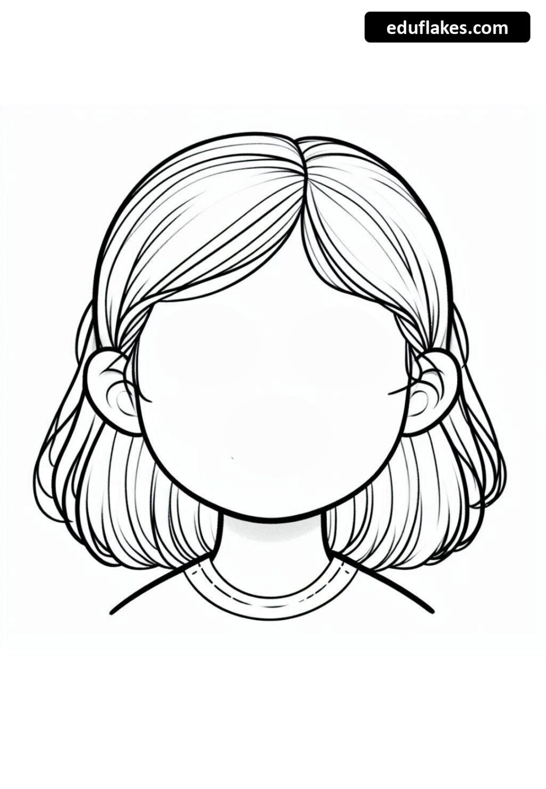 Blank Face Templates Free Printable Eduflakes