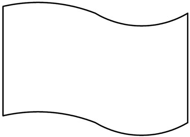 Blank Flag Template ClipArt Best