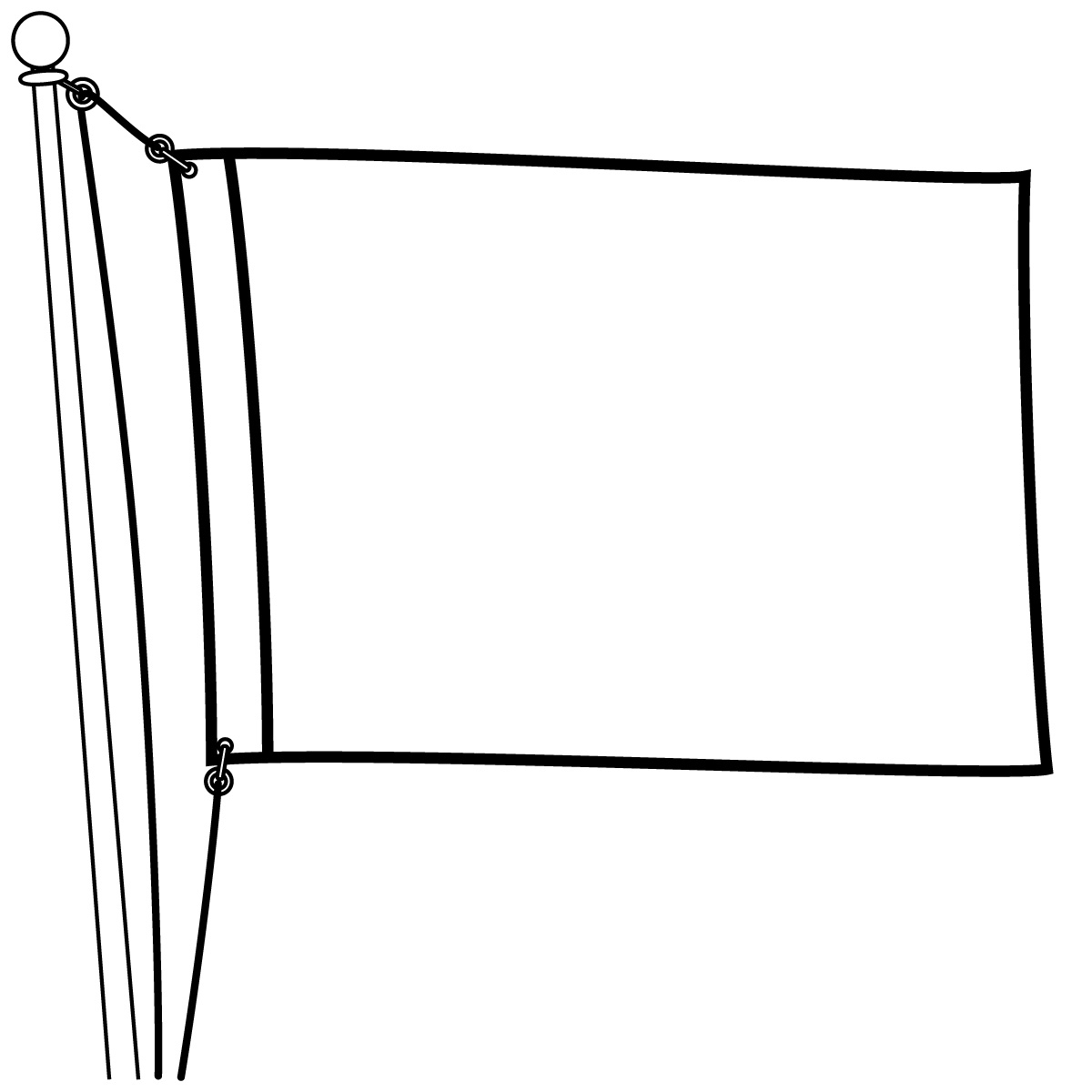 Blank Flags ClipArt Best