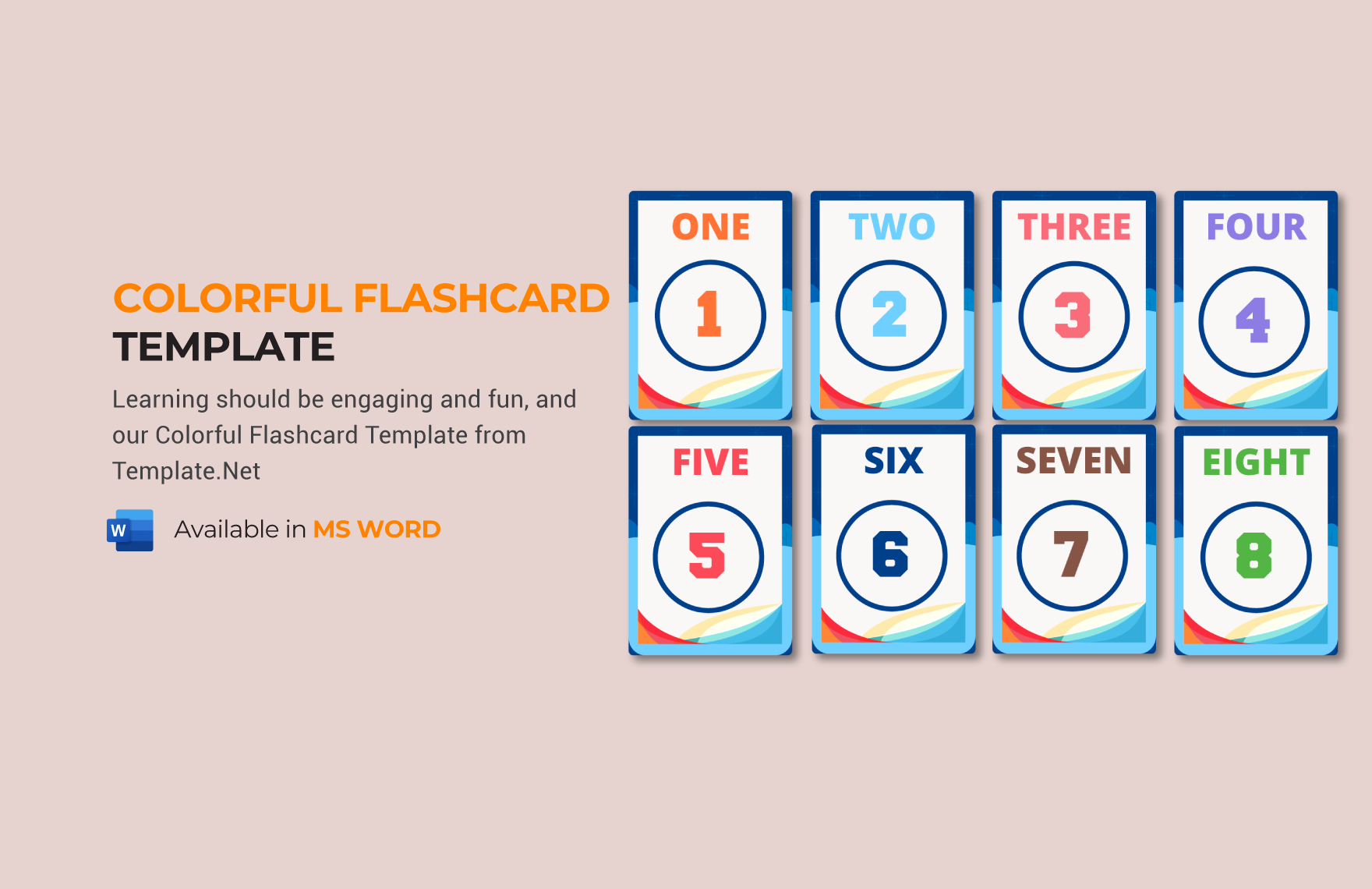 Blank Flash Card Template In Word PDF Download Template