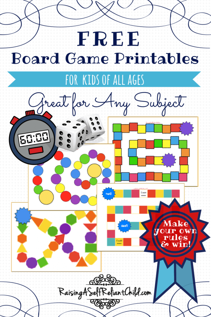 Board Game Template Printable