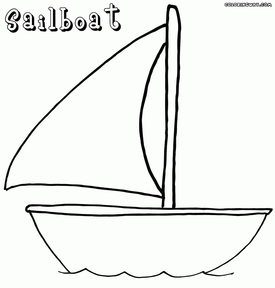 Boat Coloring Pages Free Printable