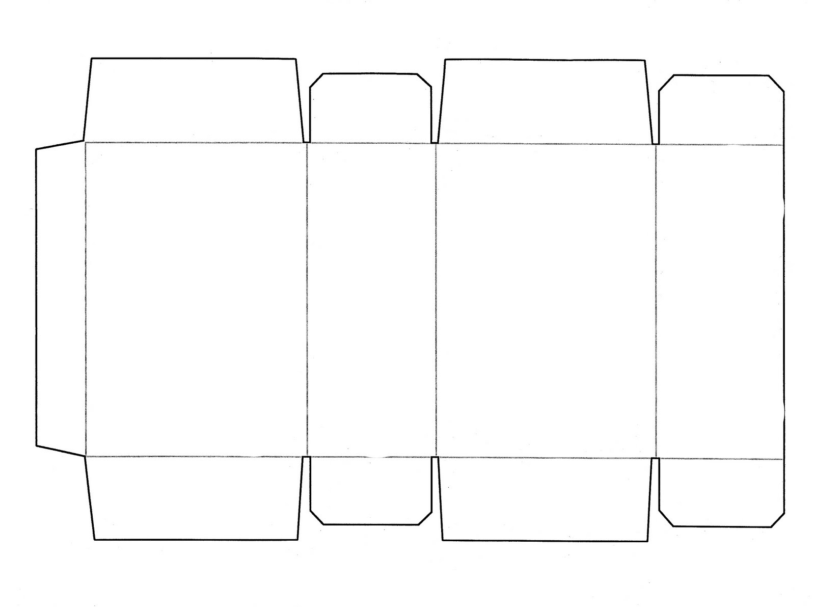 Box Template Printable Activity Shelter