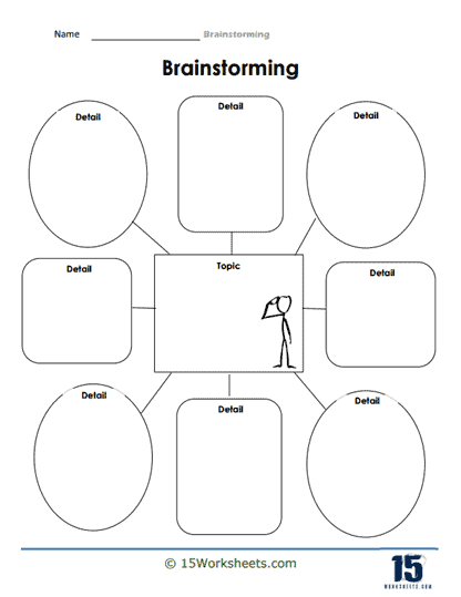Brainstorming Worksheets 15 Worksheets Worksheets Library