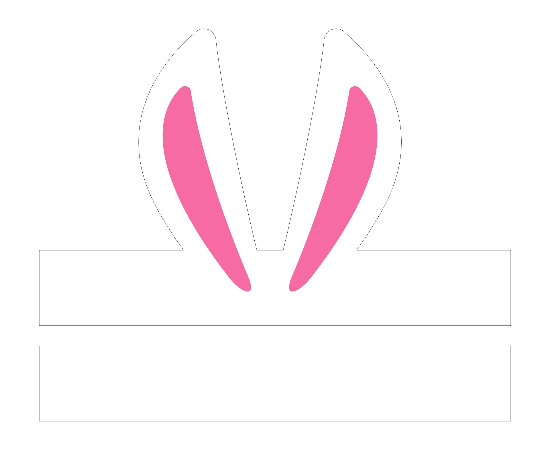 bunny ear printable