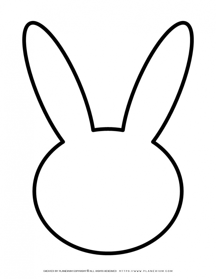 Bunny Face Template Adorable And Easy to Use All FREE Printables