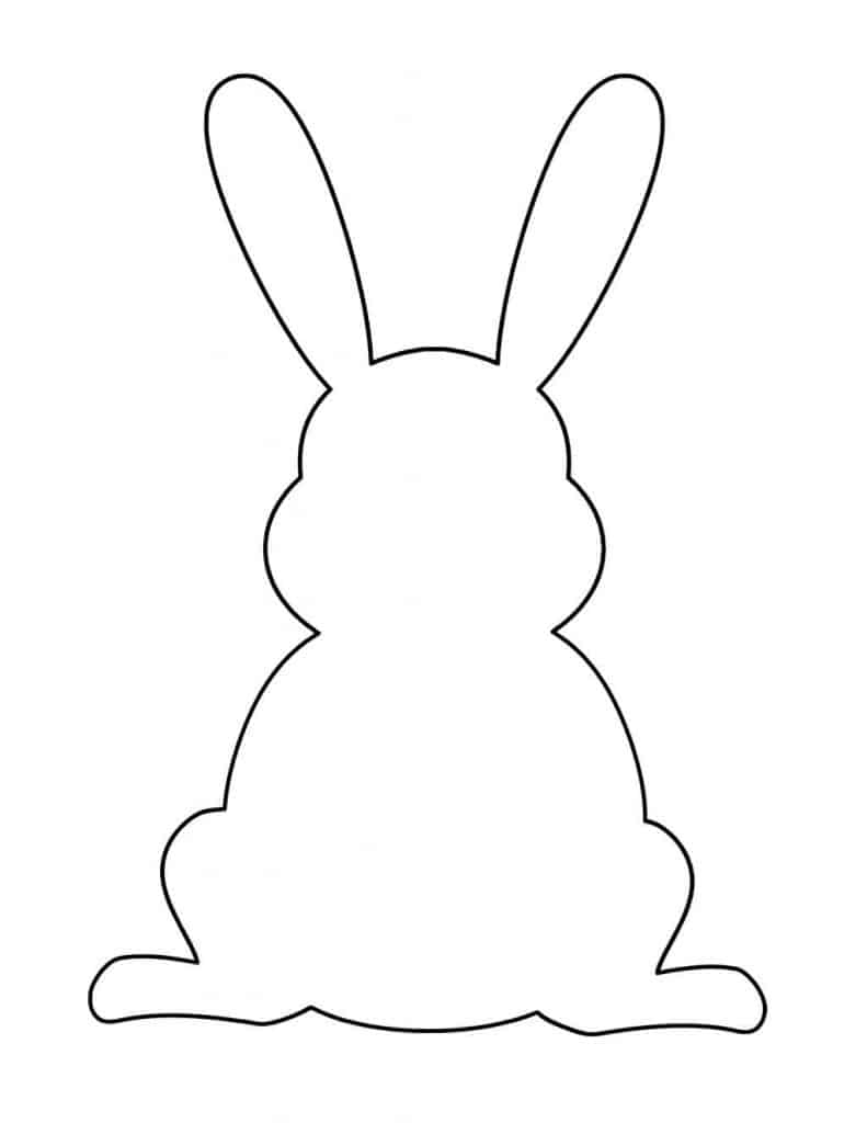 free printable easter bunny templates