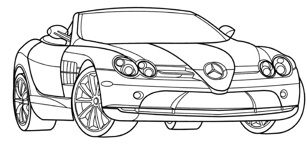 Free Car Coloring Pages
