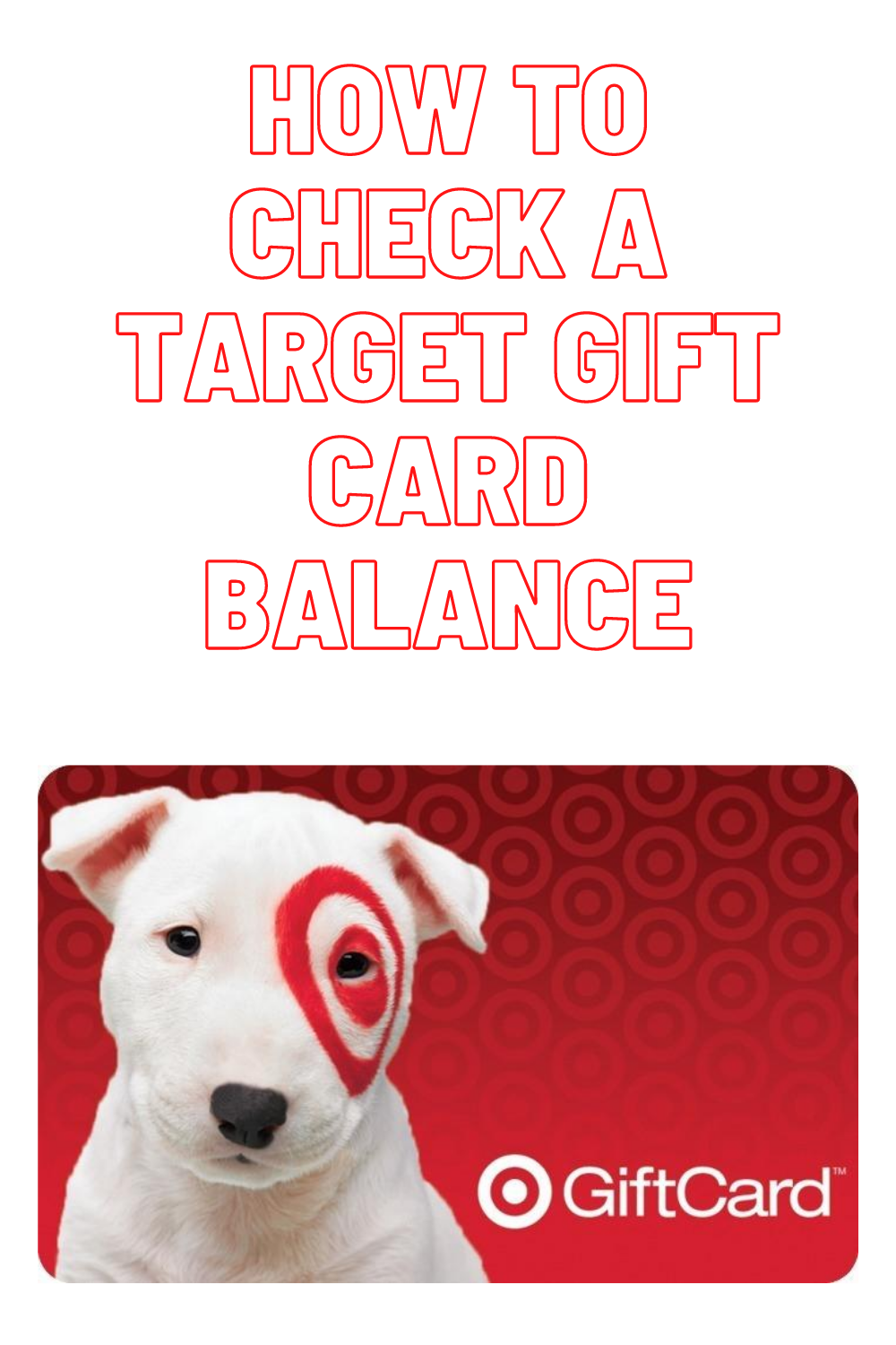 Check Target Gift Card Balance