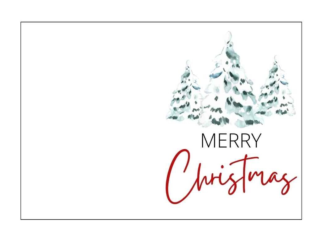 Christmas Card Template 2024 Printable Robbi Christen