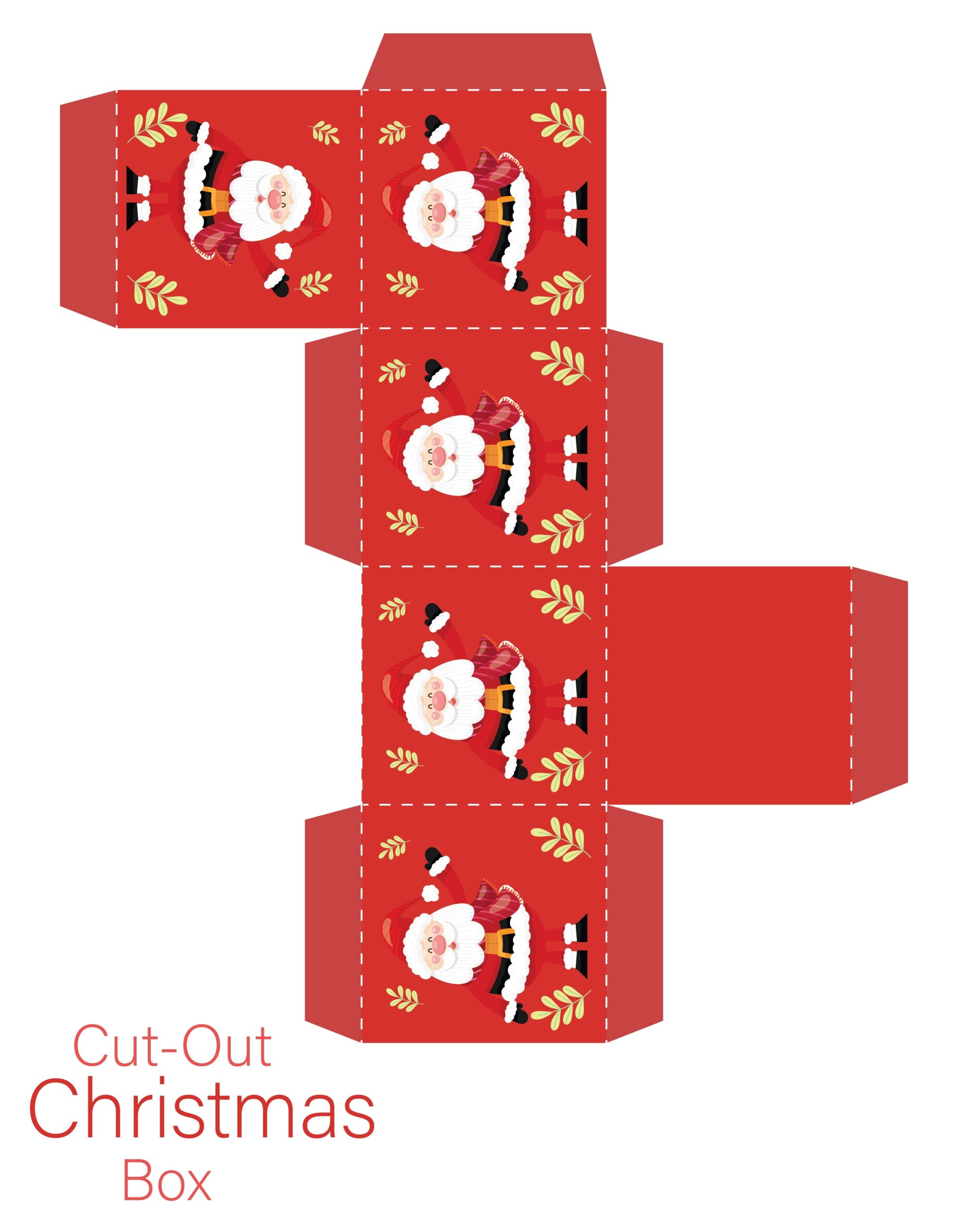 Christmas Gift Box Template Social Media Template